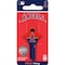 Hillman HILLMAN MLB Los Angeles Angels Painted Key House/Office Universal Key Blank SC1 Single, PK6 89650 - alternate 3